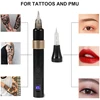 LED Digital Multifunction Professional Wireless Rotate Tattoo Machine
