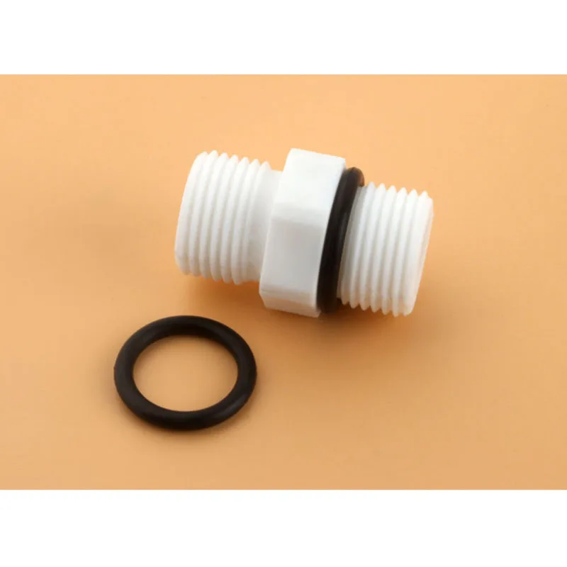 Pipe Fitting 1pc 1/4" 1/2" 3/4" BSP Male Thread With Seal O-RING POM Aquarium Reverse Osmosis Connector RO Water Dispenser