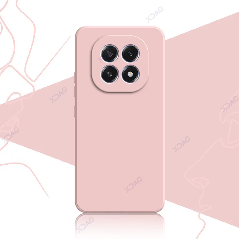 Deluxe Soft Silicone Waterproof Phone Case - Luxury Square Design