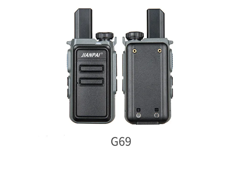 Jianpai G68 walkie-talkie Outdoor mini-machine Handheld small device 10 kilometers away Hotel barber room desk