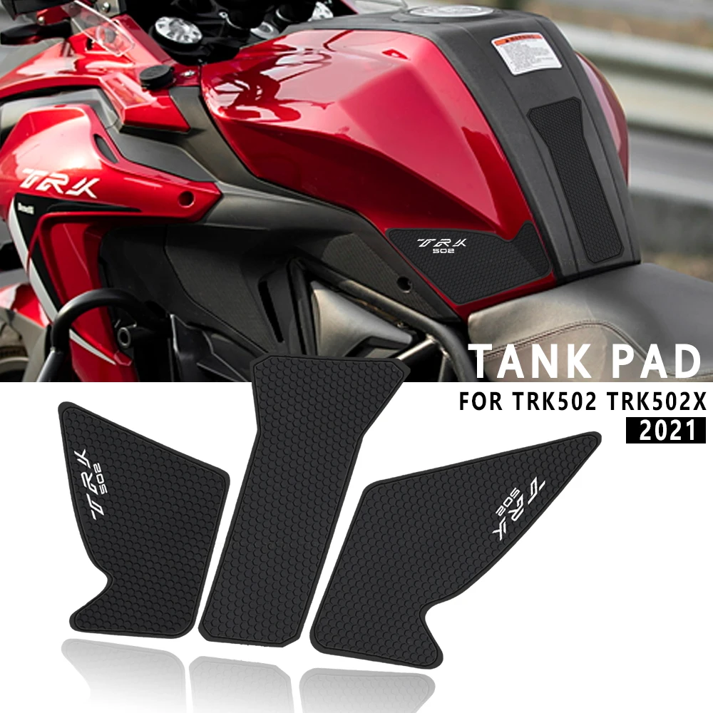 Per Benelli Trk 502 Trk502 Trk502X Accessori Moto Adesivi Serbatoio Carburante Laterale Antiscivolo Pad Adesivo In Gomma
