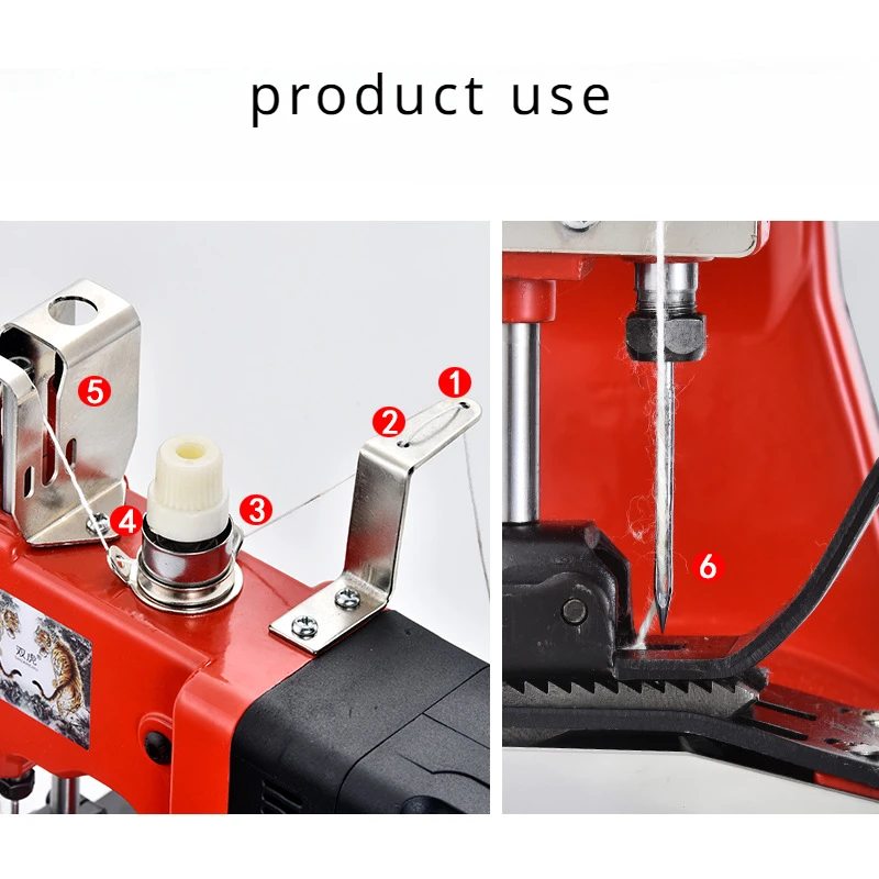 Plug in Portable Handheld Electric Sewing Machine for Various Bag Weaving and Sealing Machines