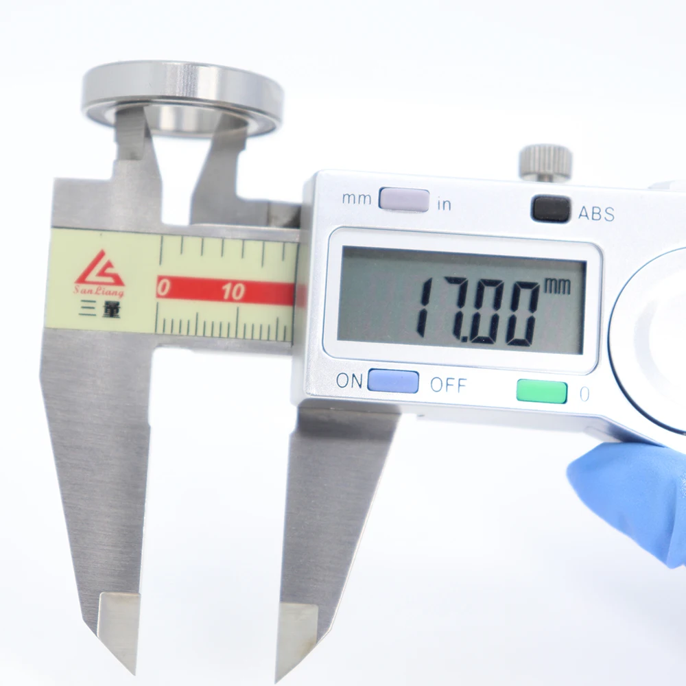 6803 2RS Bearing 17*26*5 mm 6Pcs ABEC-5 C2 Metric Thin Section 61803RS 6803 RS Ball Bearings 6803RS ball bearings