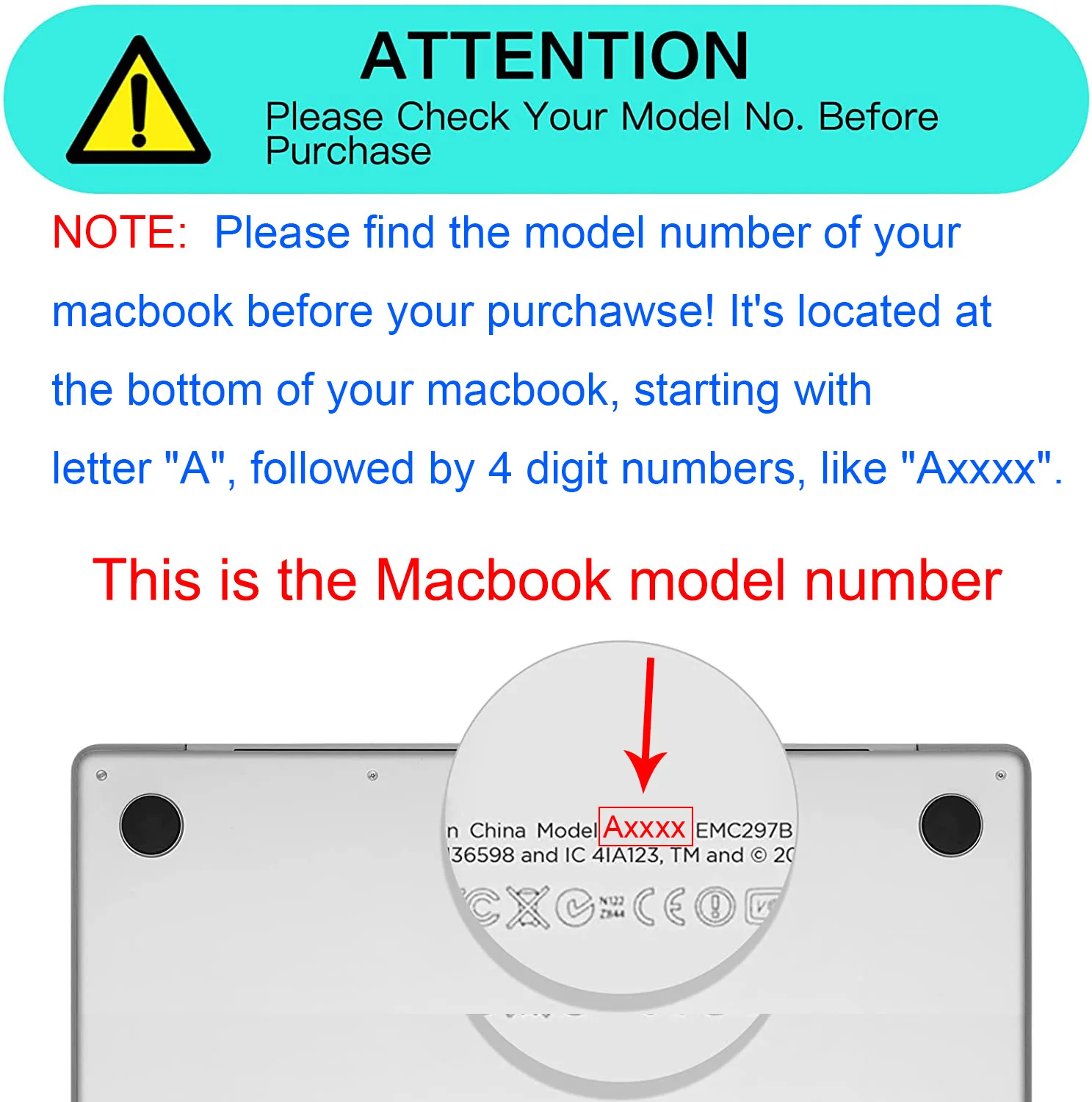 Premium Laptop Case for MacBook Air & Pro - Durable Protective Cover for 13-16 Inch Models