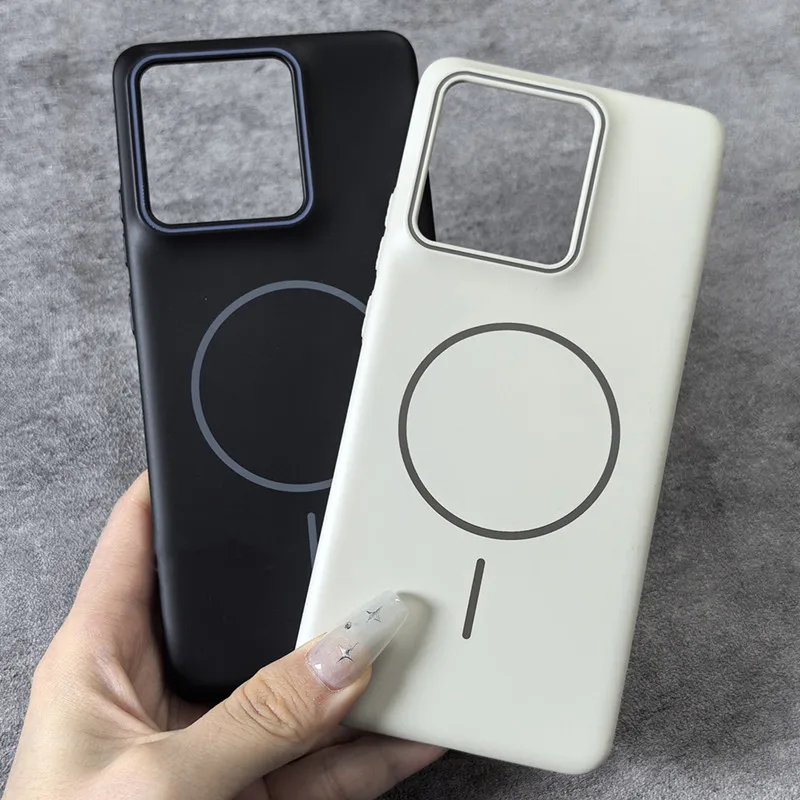 Magnetic Anti-Fingerprint Matte Hard Slim Back Case Cover