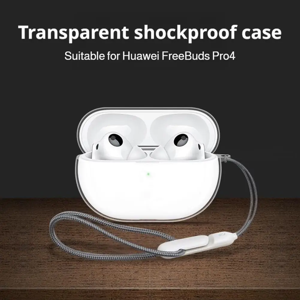 Luxury Shockproof Soft-Shell Earphone Protective Case with Hook