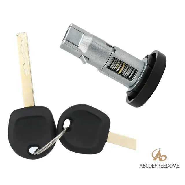 Ignition Lock Cylinder With Keys – Compatible With 2014-2019 Chevy Silverado, GMC Sierra, Suburban, Tahoe & More (Part #84668679)