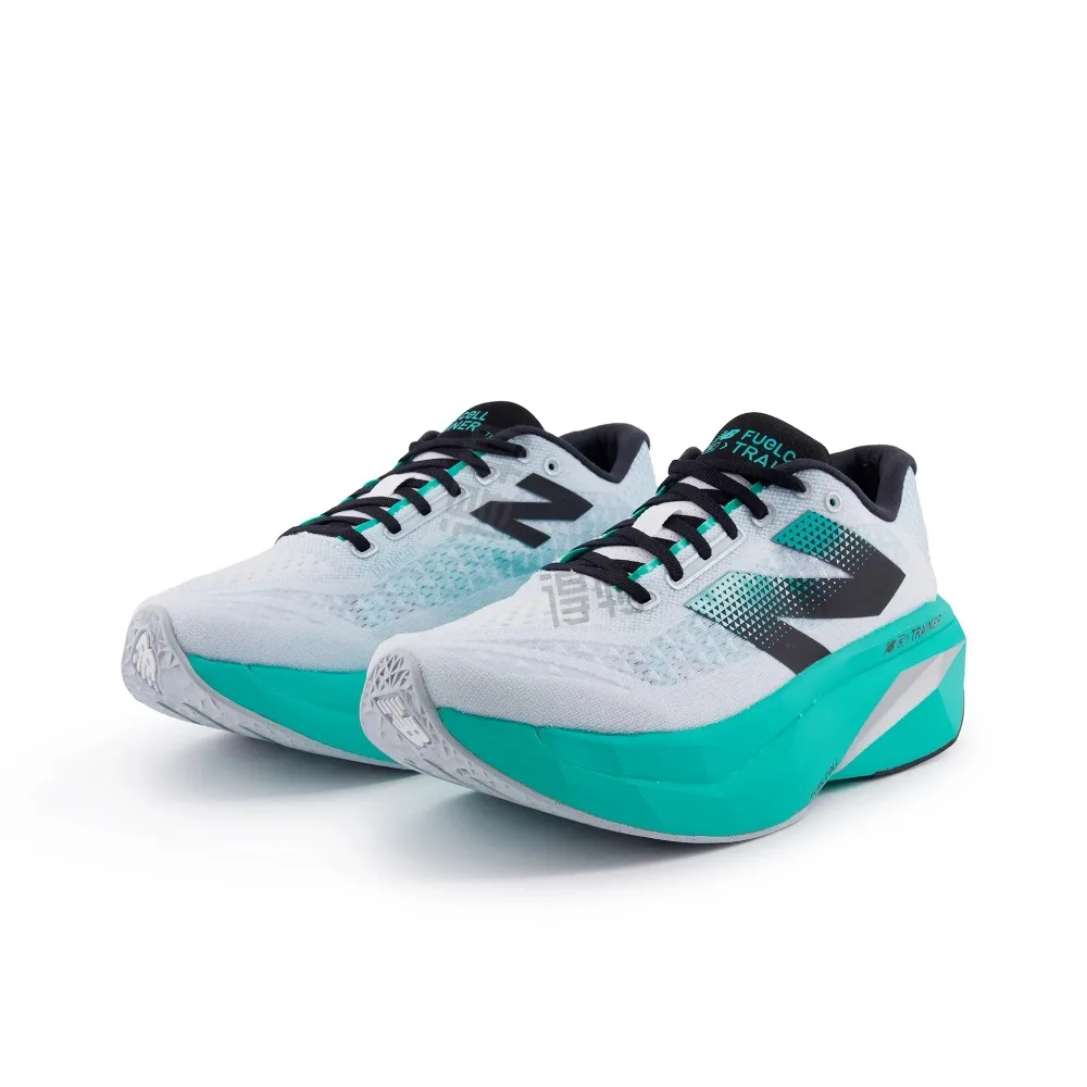 New Balance FuelCell SuperComp Trainer v3 : Chaussures d'entraînement basses pour hommes, vertes, amorties, confortables et durables MRCXLW4 1