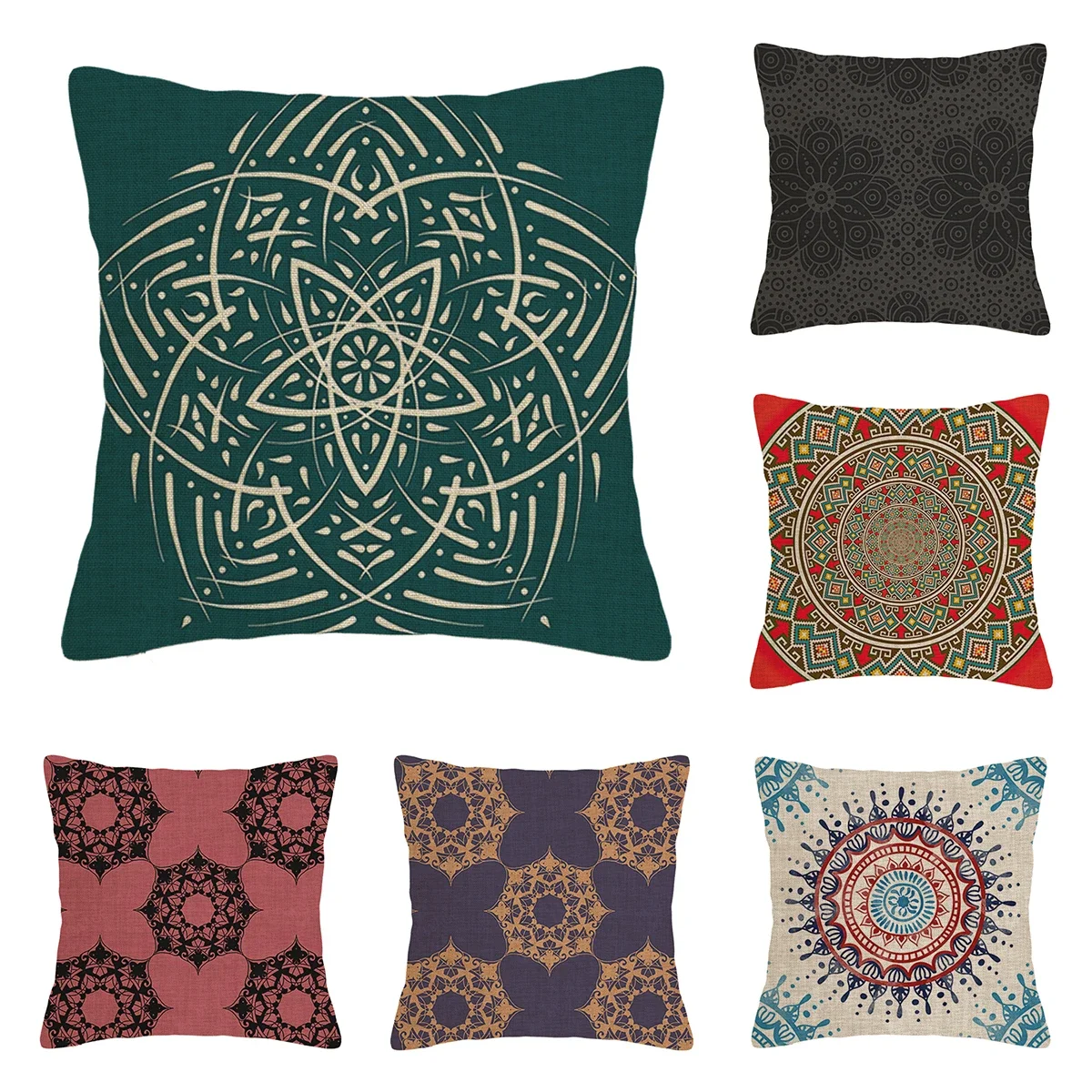 

Home living room modern decoration cushion decoration pillow cover 45*45cm 40x40cm 60x60cm 45x45cm Persian pattern 50x50cm boho