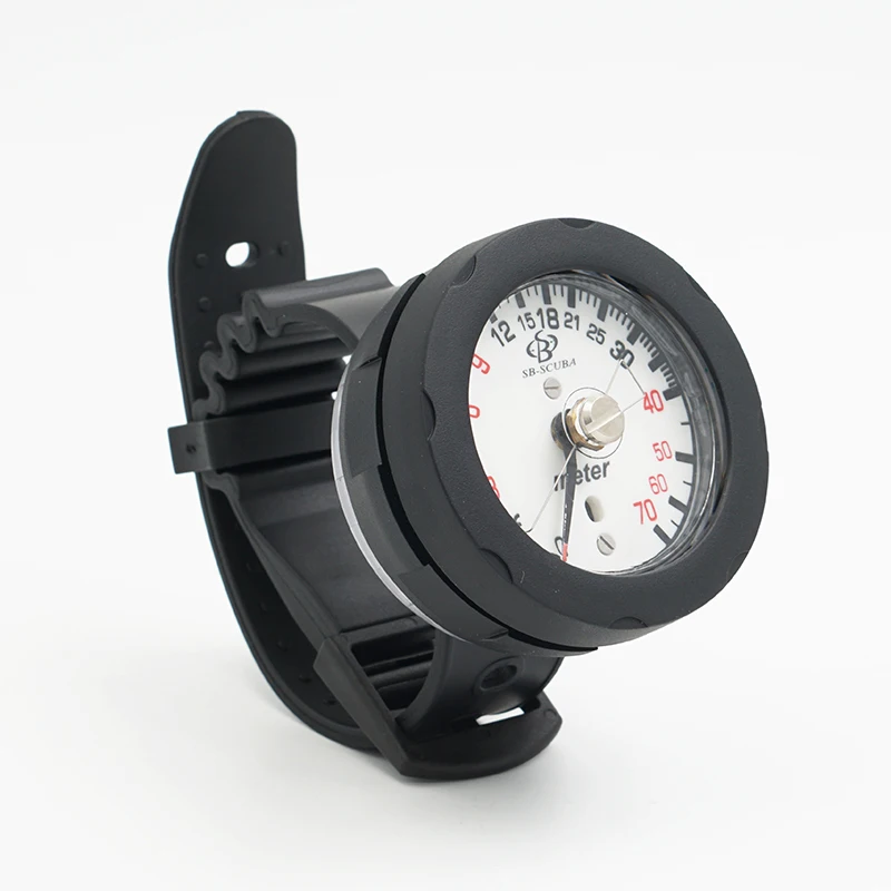 Dropshipping Cinturino Da Polso Luminoso Accurato Orologio Scuba Dive Misuratore Di Profondità Per Sport Subacquei Apnea Snorkeling
