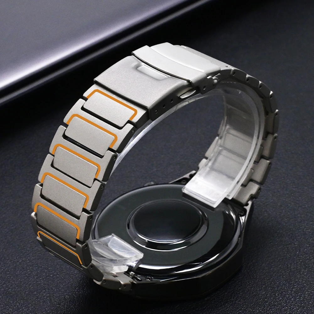 Luxury 22mm Titanium Watch Strap - Premium Design