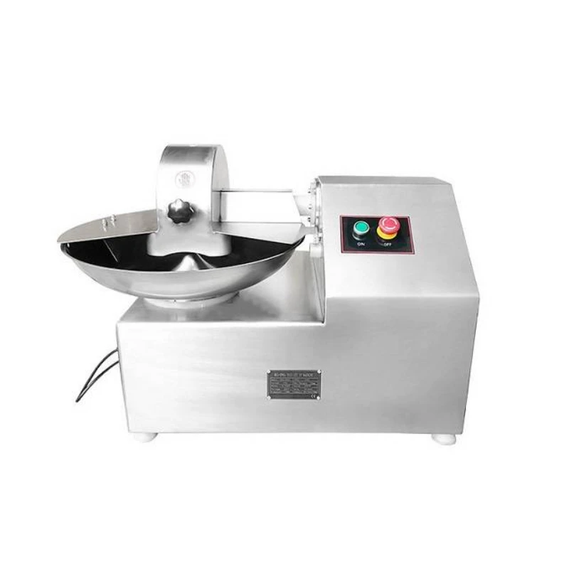 Small scale Meat Bowl Cutting Machine For Sausages Making In Meat