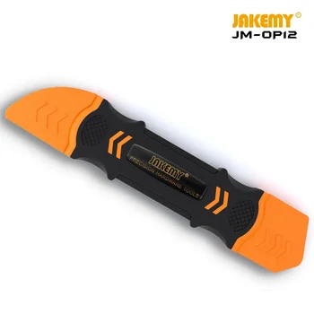 JAKEMY 오픈 도구 금속 프라이 스퍼저 미끄럼 방지 핸들 오프너 분해 수리 도구, 휴대폰 태블릿용 핸드 세트
