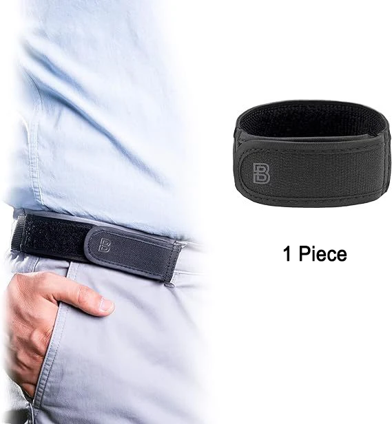 Ultra-Soft Elastic Waist Belt - Stylish & Comfortable Unisex Design