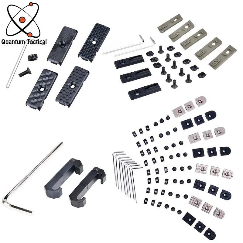 

3pcs/Set Tactical M-LOK Keymod Rail Cover Wire Guide System Cable Management For PEQ DBAL-A2 Hunting Flashlight Cable Fixed