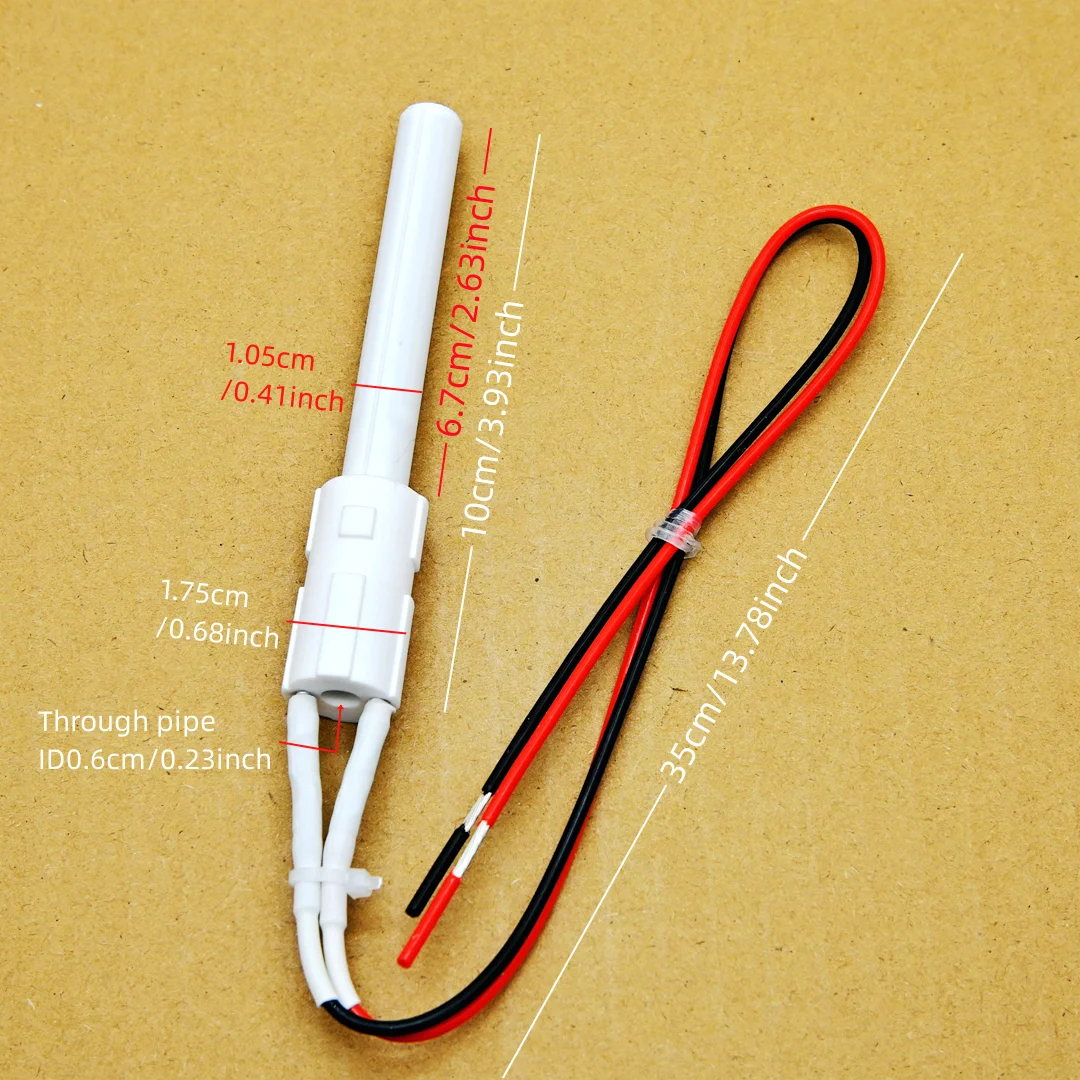 220V 300W Ceramic Igniter for Biomass Pellet Furnace Wood Pellet Stove Heating Equipment for Igniting Fireplaces Barbecue Ovens wood pellet stove part grill ignition system