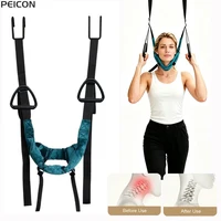 Ceinture de traction cervicale réglable pour étirer le cou, sangle de suspension pour soulager la douleur cervicale, dispositif de traction cervicale. 1