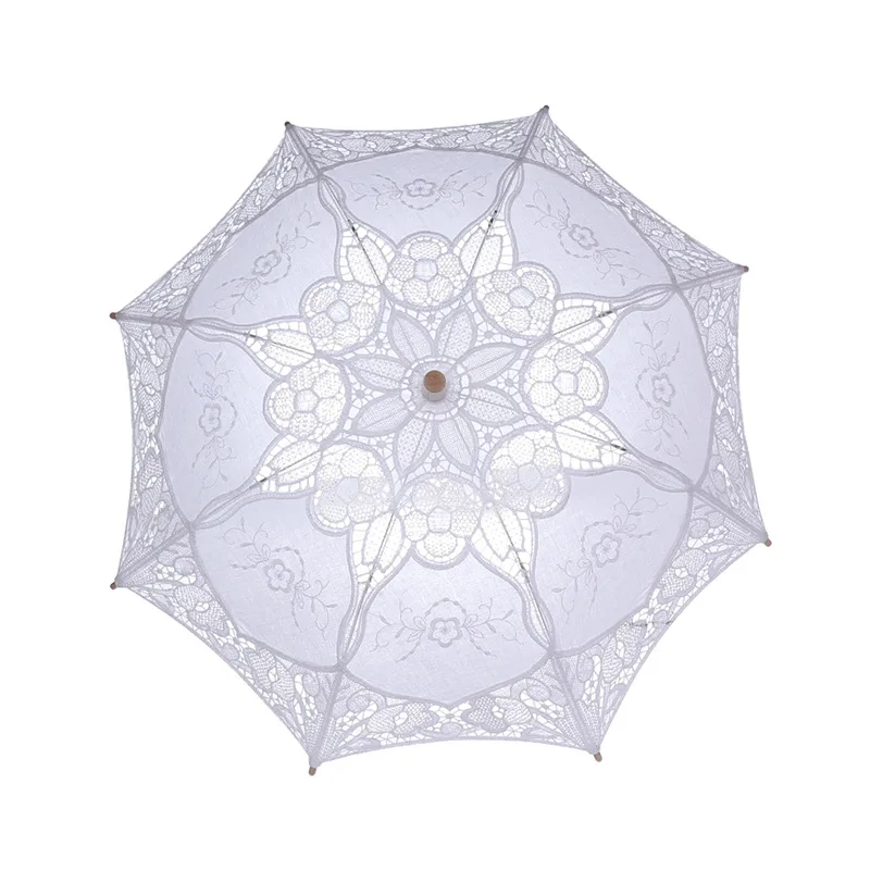 

Lace Cotton Lace Umbrella Wedding Supplies Bridal Umbrella Western Style Palace Banquet Craft Umbrella Sun Umbrella