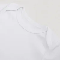 Body à manches longues pour bébé, 3/8 pièces/lot, 100% coton, blanc uni, barboteuse pour nouveau-né, garçon et fille, combinaison pour bébé de 0 à 12 mois 4