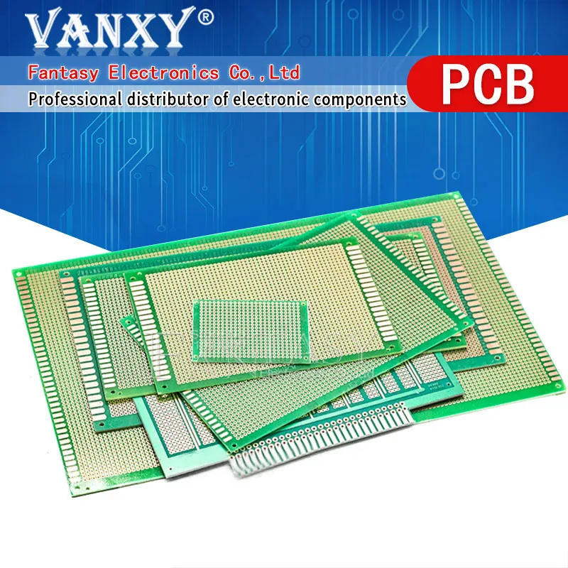 Circuito Di Prova Universale Pcb Su Un Lato Scheda Peg 5*7 6*8 7*9 9*15 10*15 10*22 12*18 13*25 15*20 18*30*40 5*7 2.54Mm