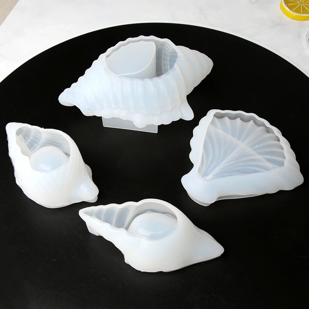 MOULE A MODELER,Pyramid Bubble Moule à bougie en silicone coquille