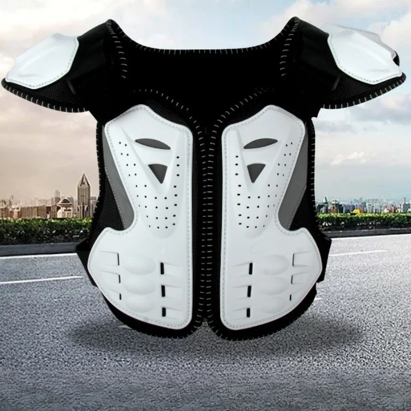 어린이 신체 보호대 조끼, 어린이 모토크로스 갑옷 재킷, 가슴 척추 보호 기어,..