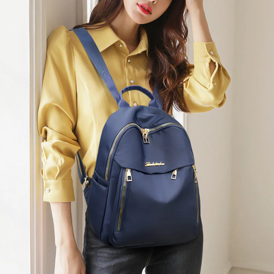 Women Designer Backpack Purses 2022 Casual Travel Bagpack High Quality Back  Pack Oxford Cloth Racksack Mochilas for Teen Girls