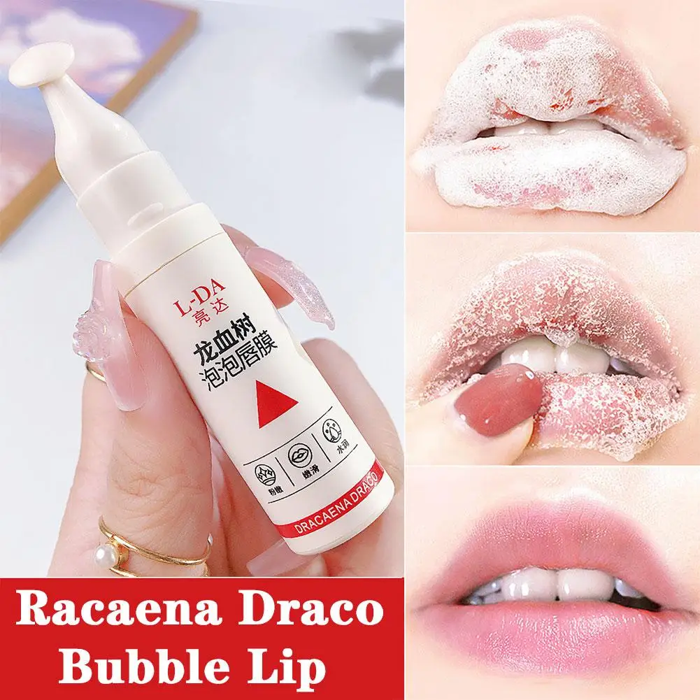 Dracaena Draco Bubble Lip Mask Moisturize Skin Remove Lip Artifact Hot Lip Sale Care Dead Fade Lines Skin T8C6