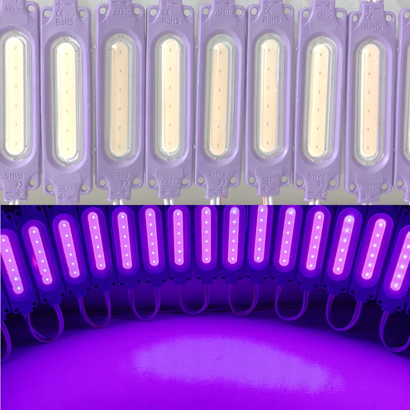 10/20pcs 12V Injection with Lens COB LED Module Bright LED COB Module Light IP65 Waterproof Backlight for Sign Channel Letter