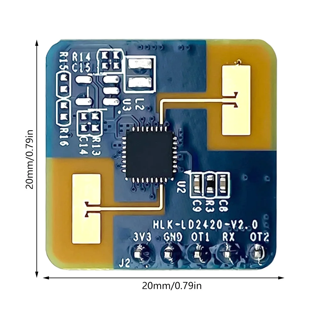 Human Presence Sensor LD24120 mmWave 24G Radar Sensor Module