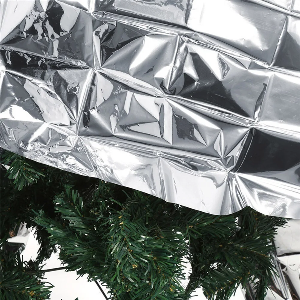 210x130cm Silver Mylar Highly Reflective Films for Grow Foil Tent Room Garden Greenhouse Agriculture Farming Increase Plant Grow