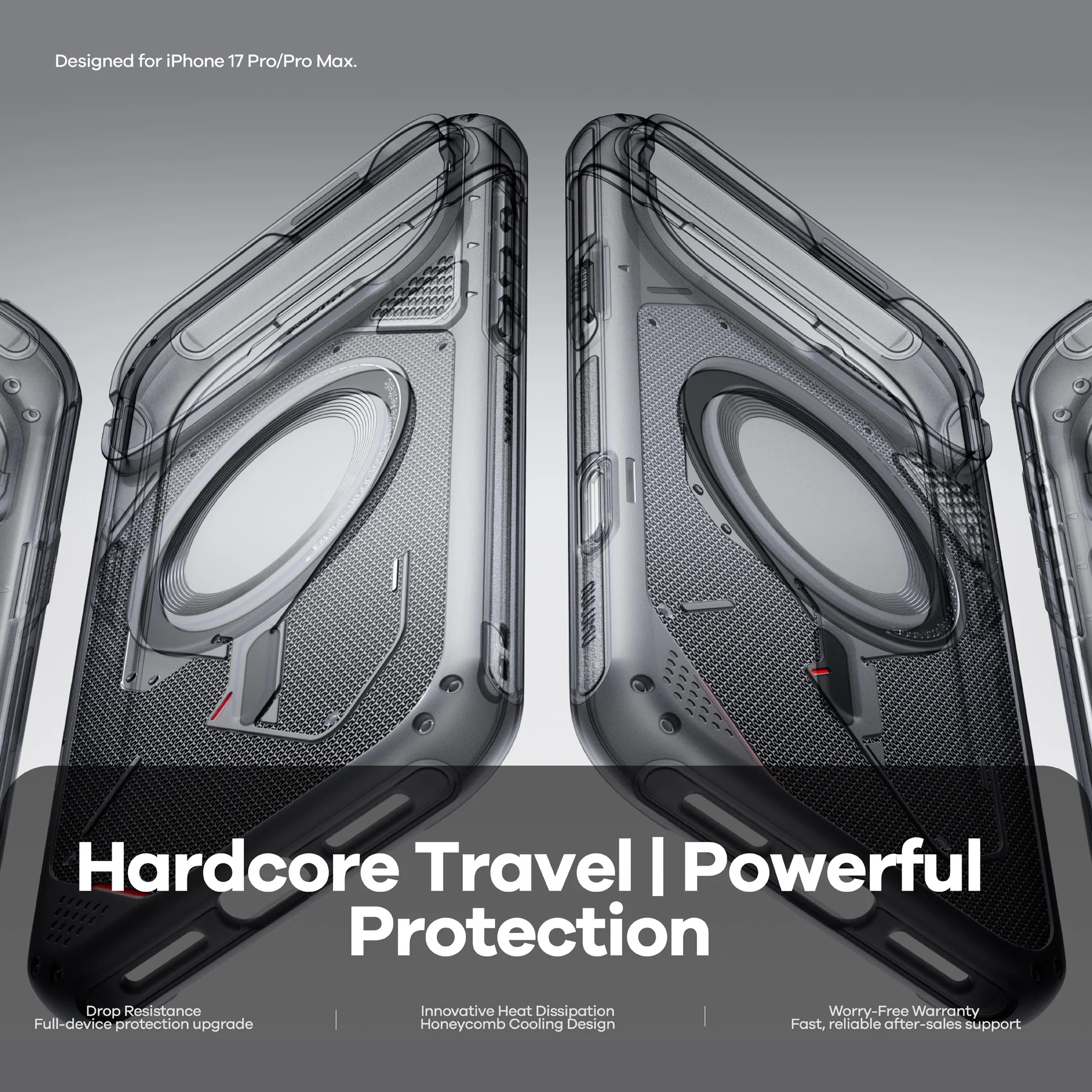 AULUMU Rugged Outdoor Protective Phone Case