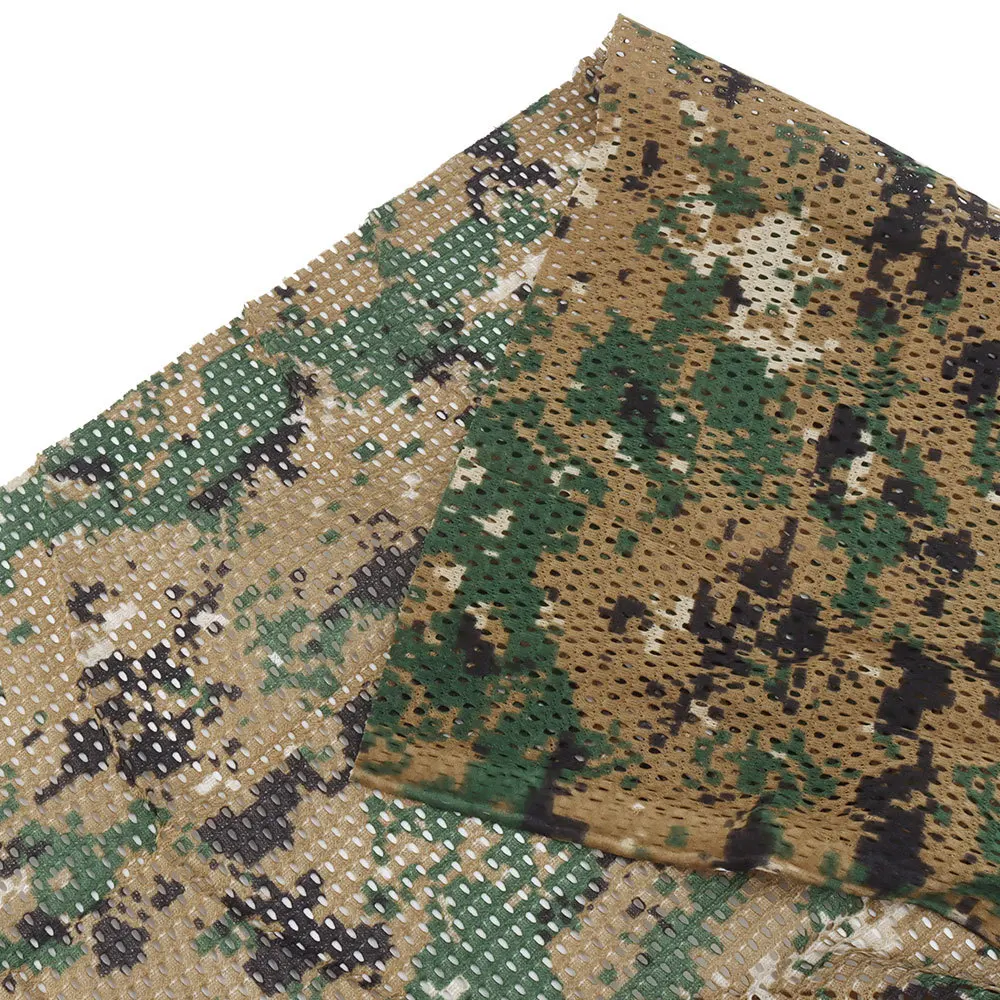 2M X 1.5M Tactical Camouflage Net Camo Cover Army Netting Outdoor Sport Tent For Outdoor Hunting Camping Camera Covering