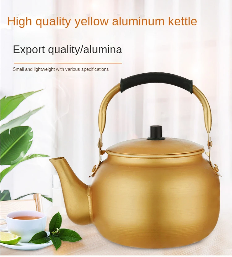 Generic Gold Aluminum Kettle Household Kettle Gas Stove Kettle Jumia