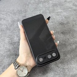 Heat Dissipation Honeycomb Mesh Hard Phone Case Cover for vivo S50pro mini (Black)