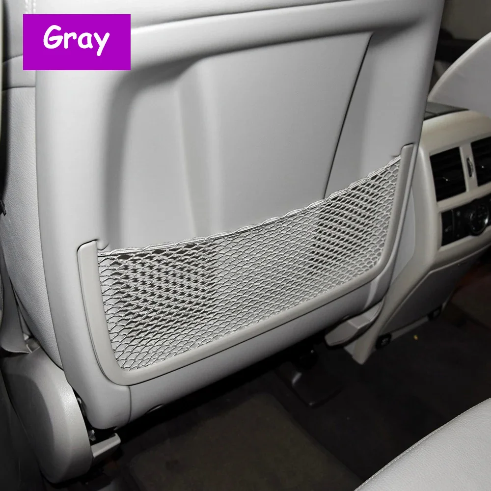 W164 W166 W251 Auto-Vordersitz-Rückentaschen-Netzabdeckung, hintere Netztasche, Netzhalter für Mercedes Benz ML GL GLS GLE R-Klasse – Detail 16