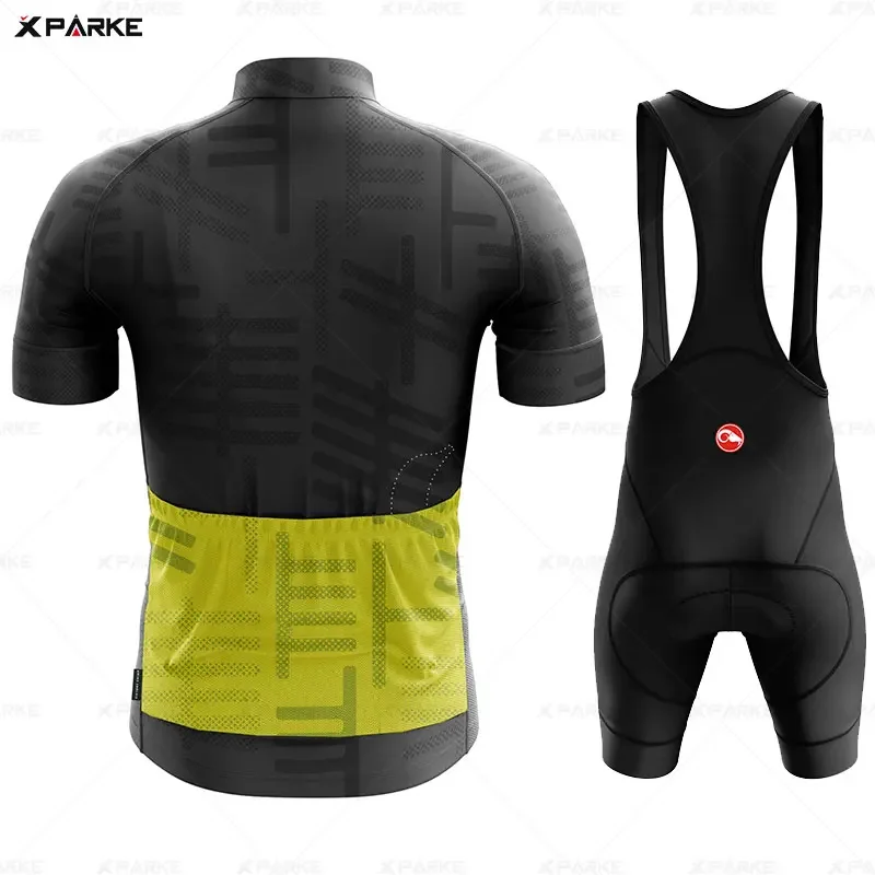 Cycling Jersey Sets Road Bike Clothing Racing Bicycle Clothes Suit Quick-Dry Mountain Bike Cycling Jersey Set Ropa Ciclismo