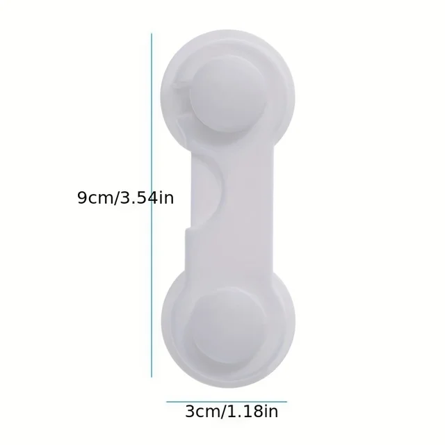 สายรัดนิรภัยสำหรับเด็ก 10 ชิ้น ตัวล็อคความปลอดภัยสำหรับเด็ก ล็อคตู้ลิ้นชัก ตัวล็อคตู้แบบกาว ตัวล็อคประตูลิ้นชัก 6