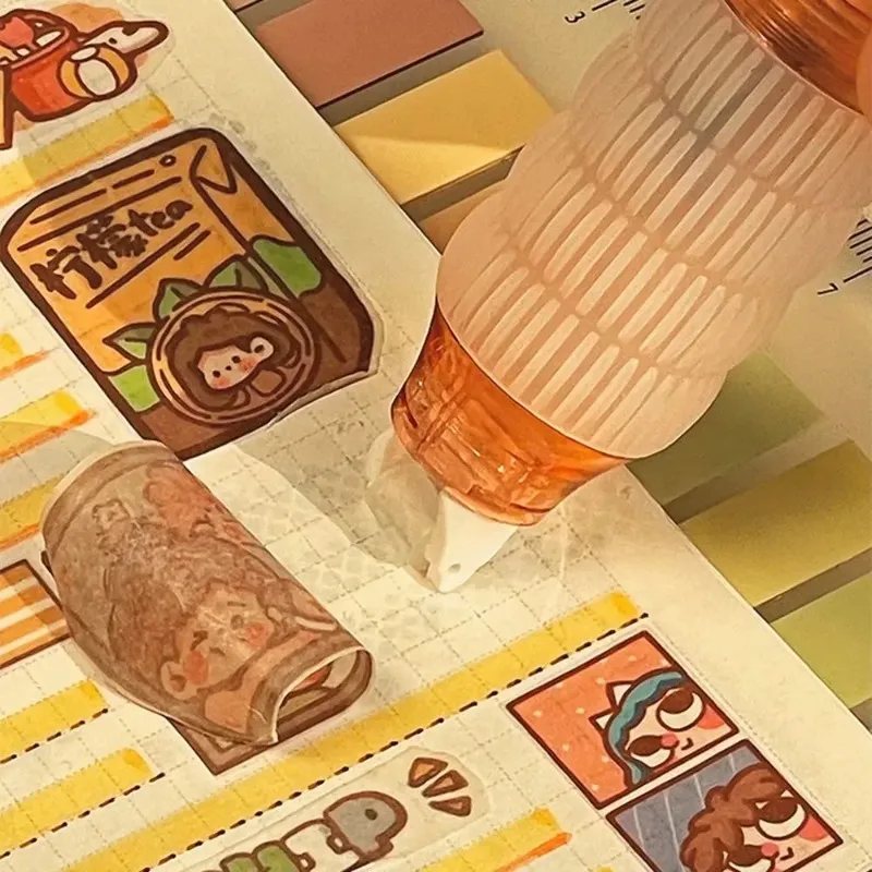 고점도 도트 글루펜 펜형 양면 접착제 빠른 건조 도트 스티커 프레스 디자인 DIY 공예 및 문구용
