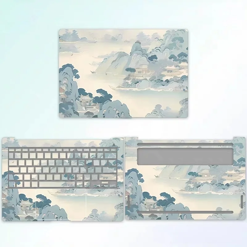 ASUS Zenbook A14 UX3407 UX3407Q용 미리 절단된 스크래치 방지 비닐 스티커 스킨