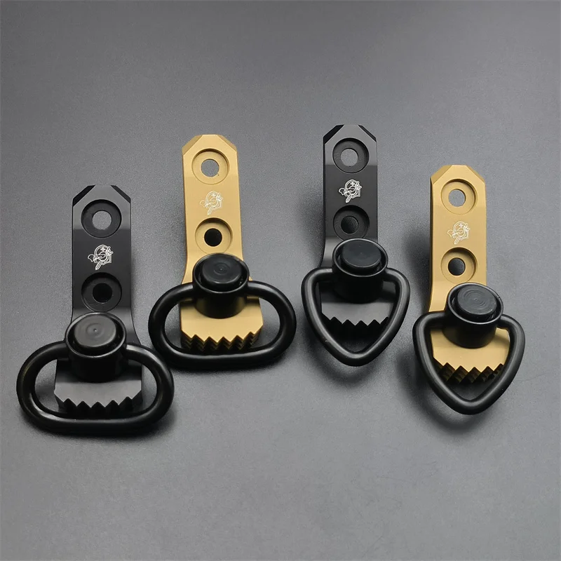 KAC Straps Button Base QD Sling Swivel Button Mount M-lok 360Degree Swivel Quick-Release Two Point Sling Adapter