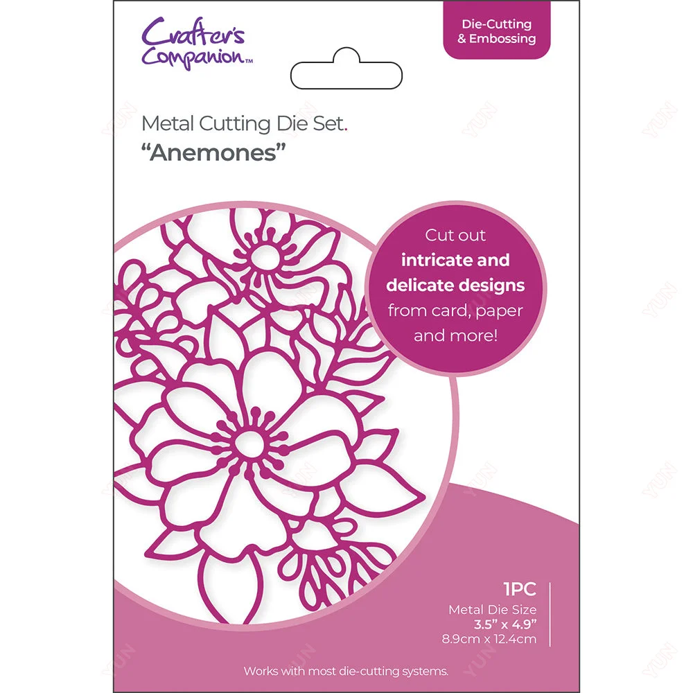 

New Anemone Metal Cutting Dies DIY Scrapbooking Album Decorative Embossing Paper Card Crafts Handmade