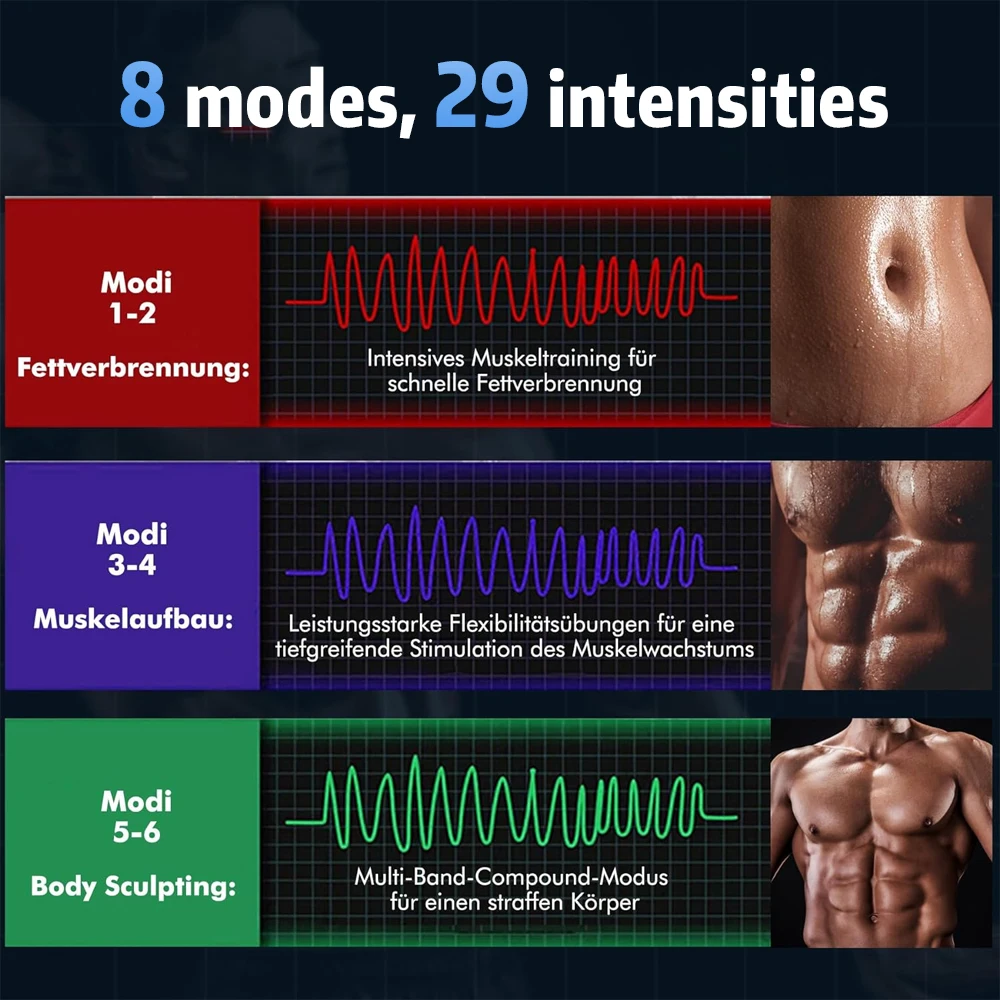 Smart Fitness Butt Lift Trainer - Home Gym Equipment with 8-Pad Massage System