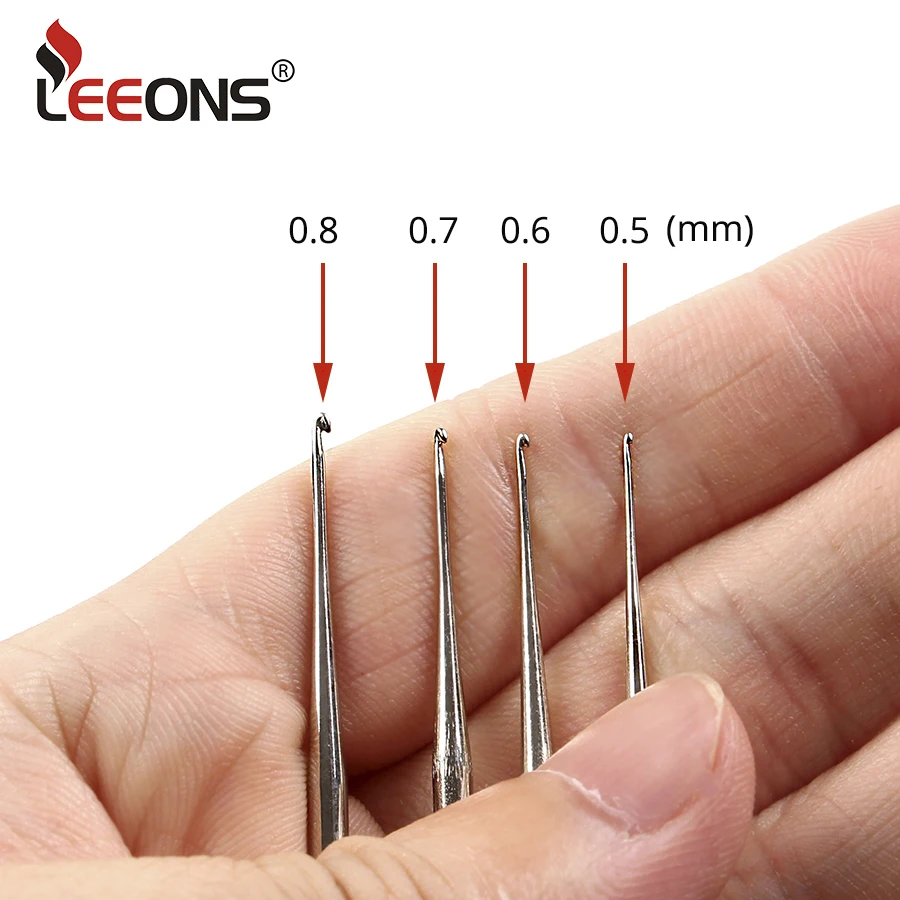 Bamboo/Plastic Crochet Hook Needles Hair Weaving For Braiding Dreadlocks Twist Hair,crochet hooks hair extensions tool