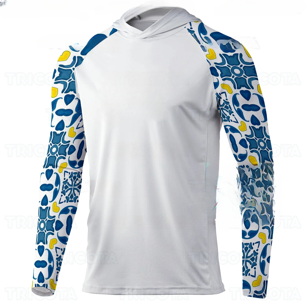 Fishing Clothing Long Sleeve Breathable Fishing Shirts Outdoor Men Anti-UV Quick Dry T-shirts Camisa De Pesca