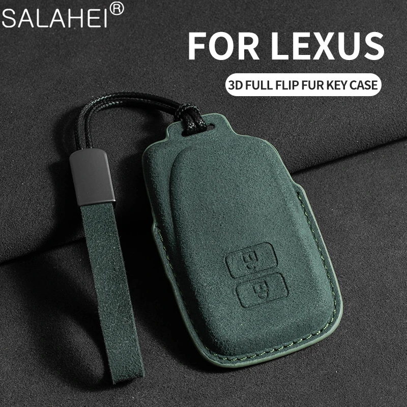 

Suede Leather Car Key Case Cover For Lexus NX IS RX ES GX LX LS UX GS 200 260 300 350 NX200 NX300 RX350 ES300 Auto Accessories