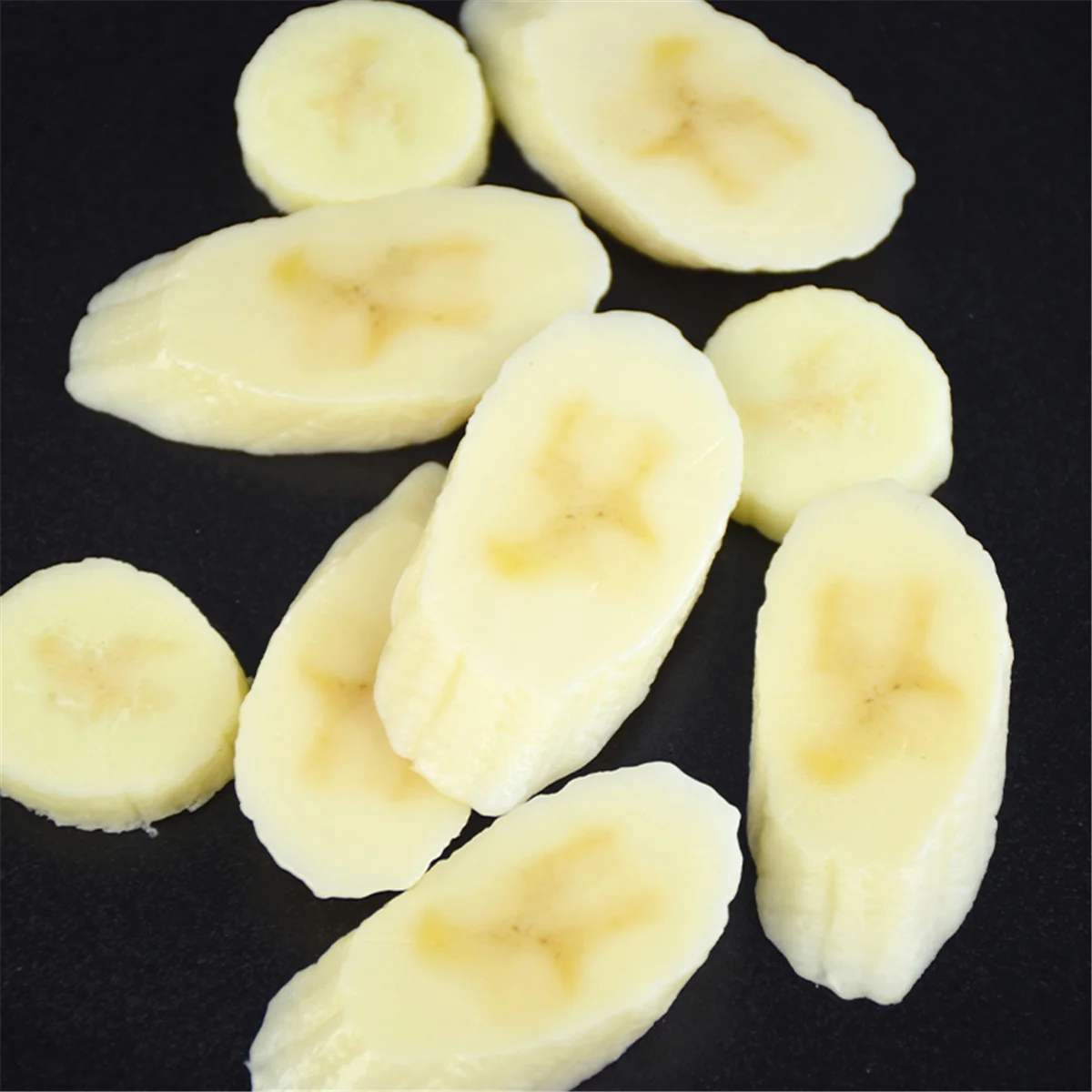3PCS Simulated Strawberry Slices Banana Slices Kiwi Slices Decorative Props Dessert Decor Props Photography DIY Handmade Process