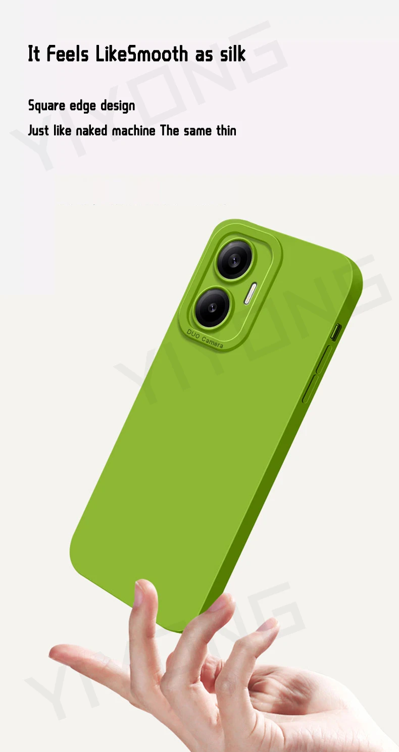 Für PocoF8 Ultra YIYONG Silky Feel Liquid Silicone Soft Cover für Xiaomi Poco F8 F7 F9 Pro Xiomi Mi PocoF7 5G Global Handyhülle – Detail 7