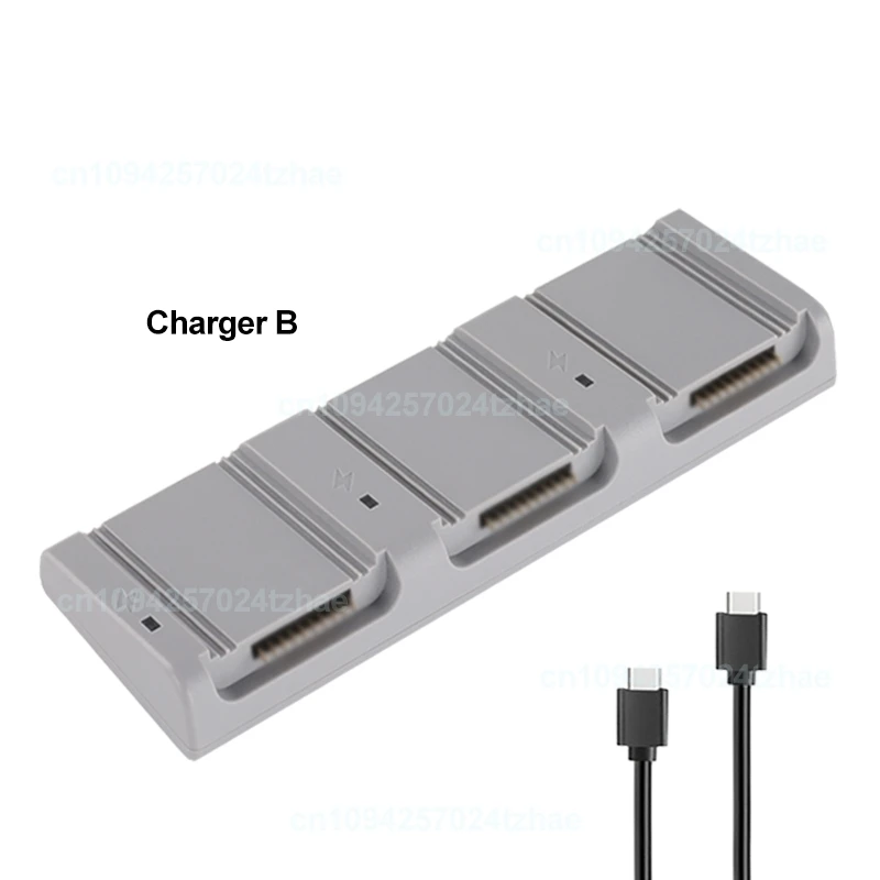 Chargeur Batterie Drone Air 3 2 Baies 17V 5A USB