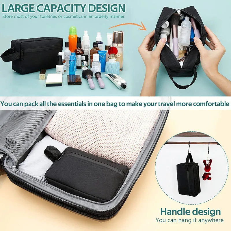 Toiletry Bag Makeup Organizer Waterproof for Men and Women